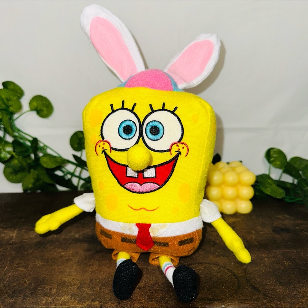 SpongeBob SquarePants Easter Y2K Nickelodeon 2006 Collectible Plush Toy